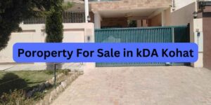 Property For Sale in kda kohat