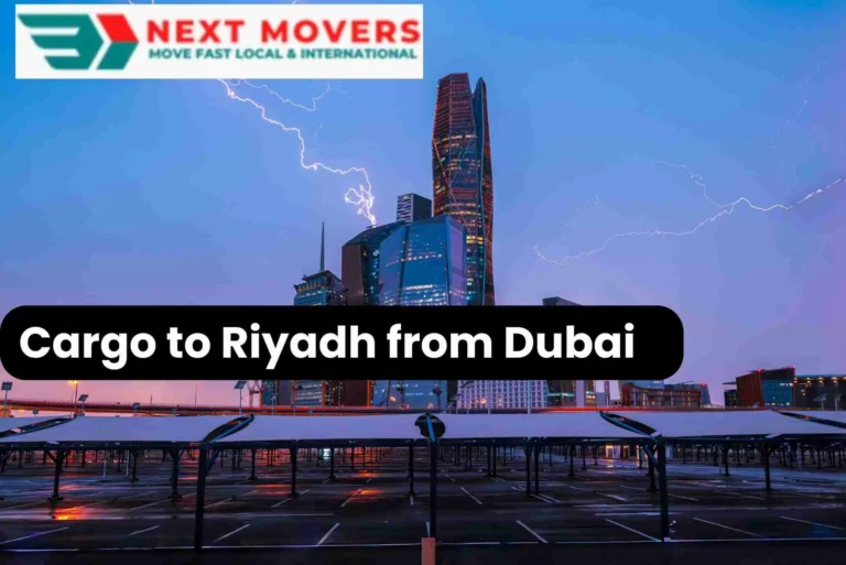 Cargo to Riyadh from Dubai