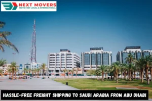 Hassle-Free Freight Shipping to Saudi Arabia from Abu Dhabi