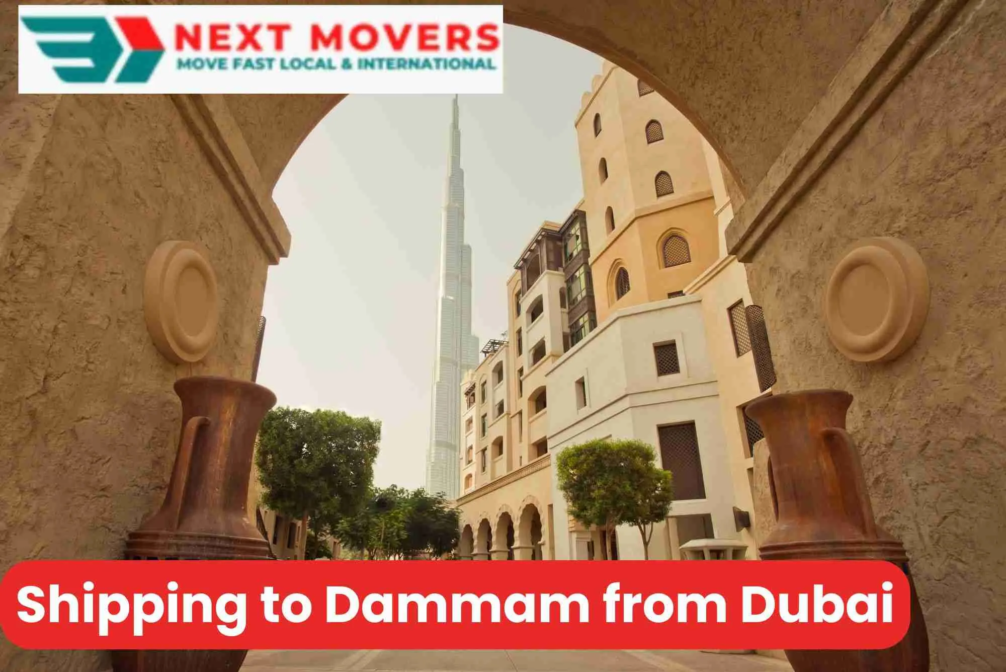 Shipping to Dammam from Dubai