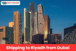 Shipping to Riyadh from Dubai