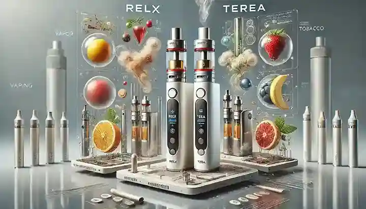 Relx vs Terea Comparing Flavor Nicotine Strength & Vapor Quality