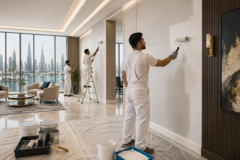Professional painting services in Dubai for residential and commercial properties