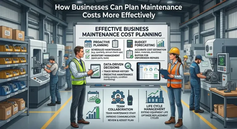 Businesses Can Plan Maintenance Costs More Effectively